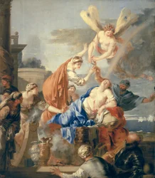 Der Tod der Dido, späte 1630er Jahre